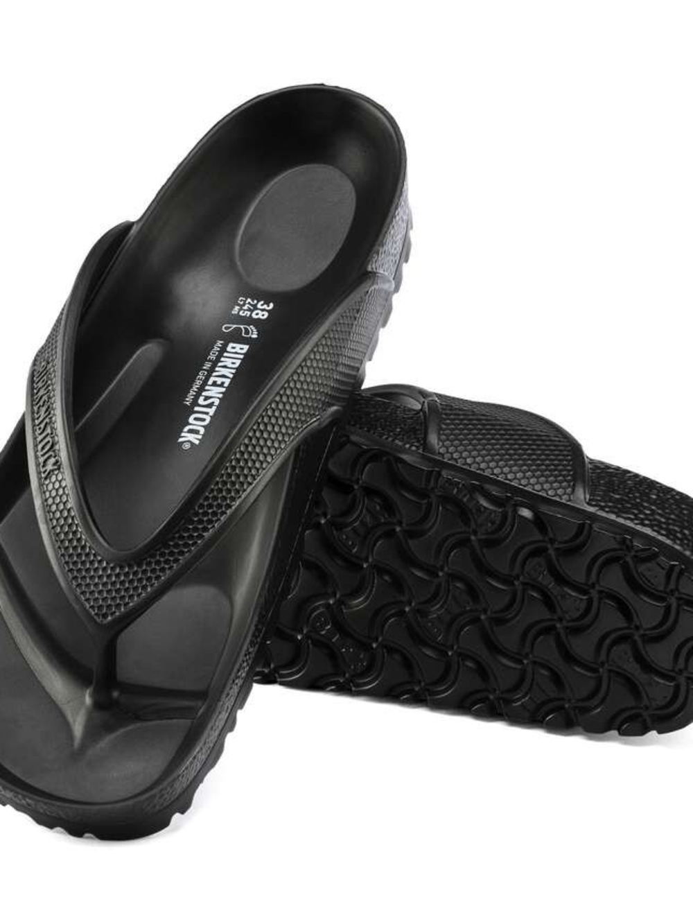 Birkenstock Black EVA Thong Sandals